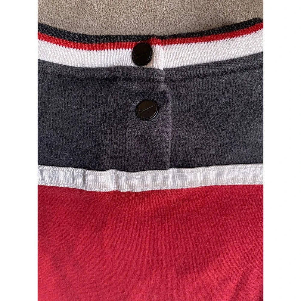 Nike Basketball Infant One Piece Long Sleeve March Madness Red Sz 6 - 9 Months